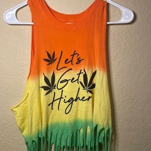 Rasta “Let’s get higher” Tank